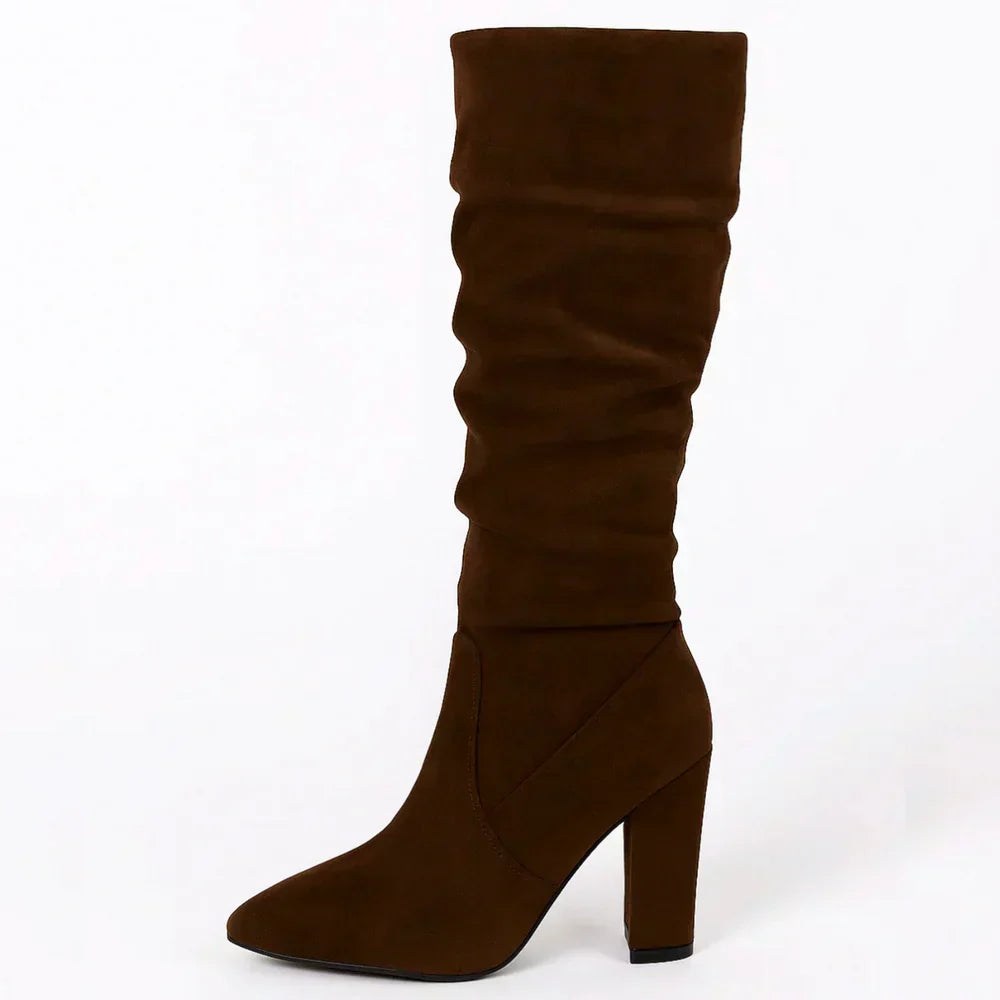 Women's Suede Boots — LANORA