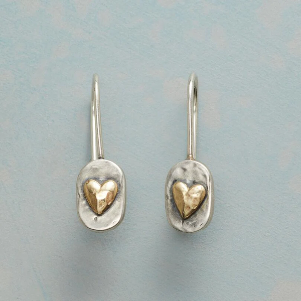 Women's Earrings — HEART-SHAPED